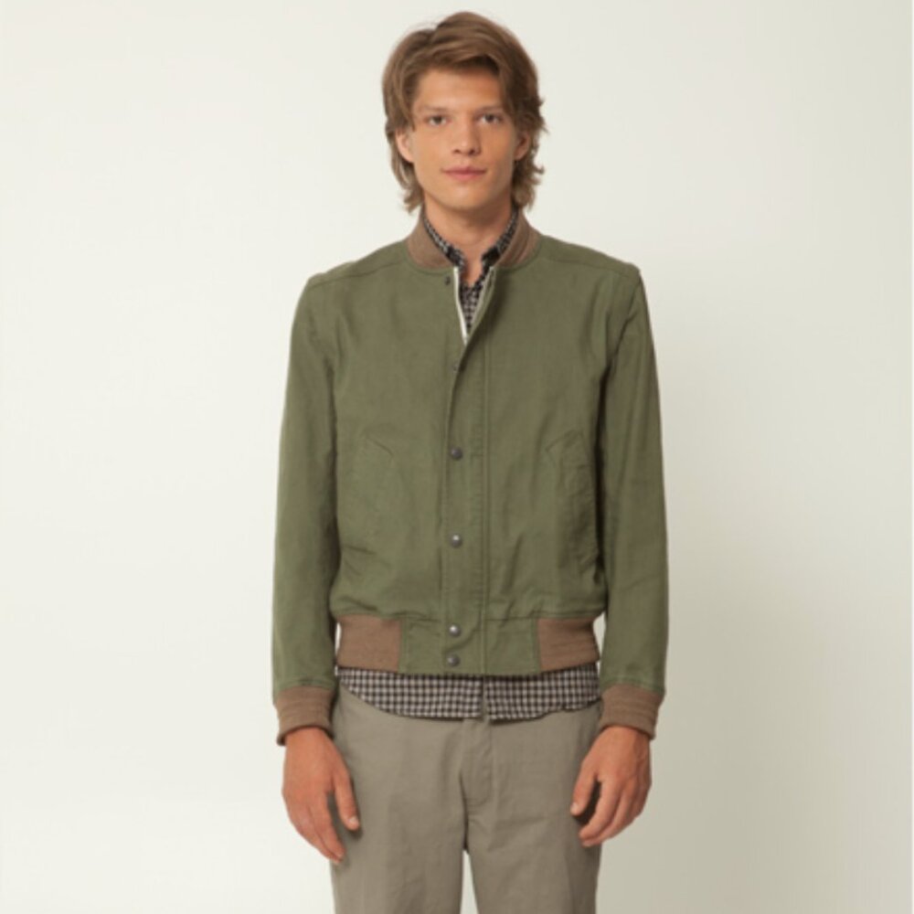 Steven Alan 2-in-1 Army Jacket/Vest • XL • 100% Cotton USA